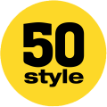 50 style logo przeźroczyste